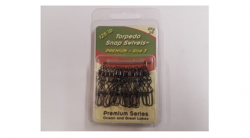 Torpedo Snap Swivels Premium