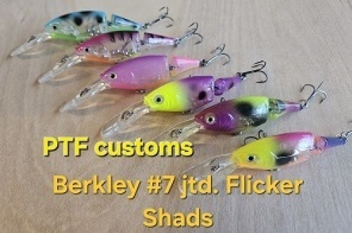 Pro Tackle Fishing Custom Flicker Shad 7 Jointed