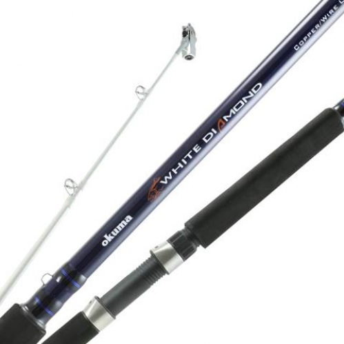 Okuma Rods (trolling) White Diamond Copper/ Leadcore