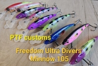 Pro Tackle Fishing Customs Freedom Ultra Divers